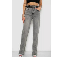 Джинсы женские, цвет серый, 244R00645