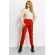 Штани жіночі, колір теракотовий, 131R111