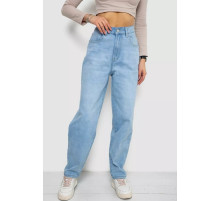 Джинси жіночі MOM, колір блакитний, 255RM580