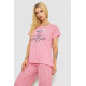 Женская пижама с принтом, цвет розовый, 243R7062