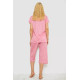 Женская пижама с принтом, цвет розовый, 243R7062