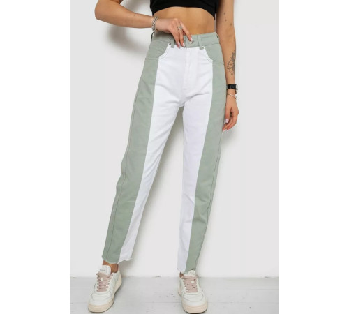 Джинси жіночі, колір оливковий, 182R1935S21