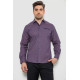 Сорочка чоловіча з принтом, колір сливовий, 214R7168