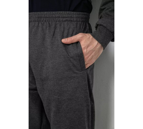 Спорт костюм чоловічий, колір темно-сірий, 244R988