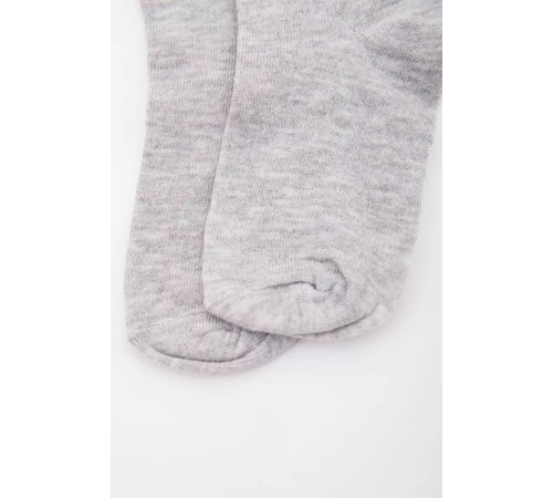 Дитячі однотонні шкарпетки, сірого кольору, 167R603