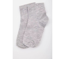 Дитячі однотонні шкарпетки, сірого кольору, 167R603