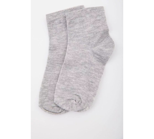 Дитячі однотонні шкарпетки, сірого кольору, 167R603