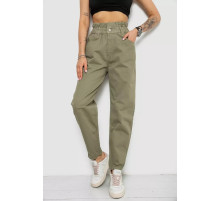 Джинсы женские, цвет оливковый, 182R1601.