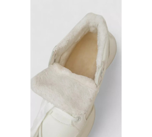 Кросівки жіночі зимові на хутрі, колір білий, 248RXM18