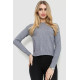 Свитер женский, цвет серый, 244R2027