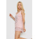 Піжама жіноча з принтом, колір рожевий, 243R5784