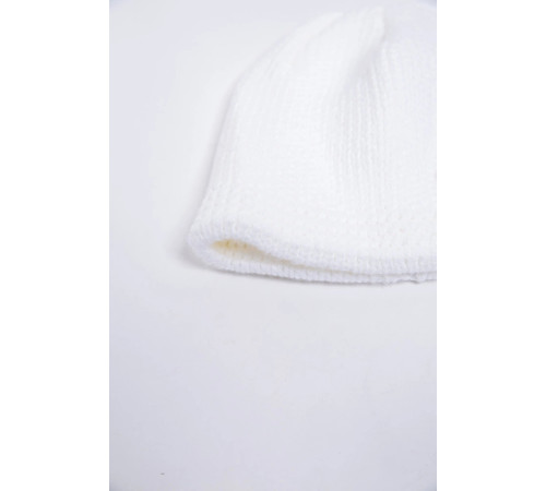 Дитяча шапка, молочно-рожевого кольору з пайєтками, 167R7802