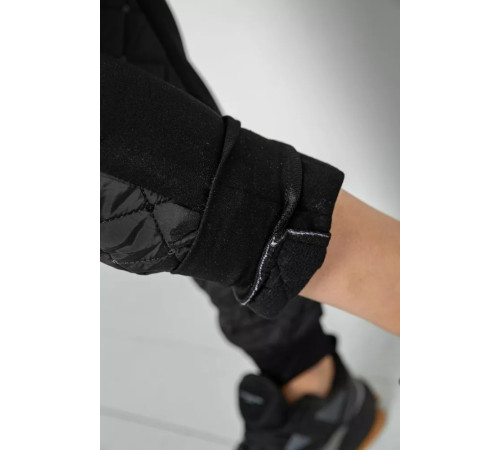 Штани жіночі укорочені, колір чорний, 243RA039