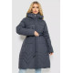 Пуховик женский зимний, цвет серо-синий, 243R8806