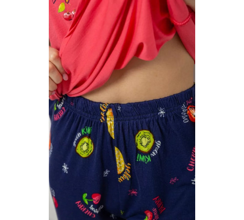 Пижама женская с принтом, цвет розовый, 243R2121.