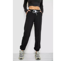 Спортивные брюки женские, цвет черный, 247R4670-1