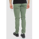 Джинси чоловічі однотонні, колір хакі, 247R6301
