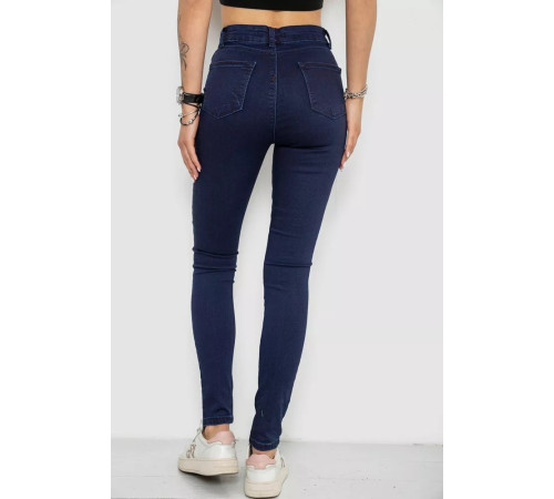 Джинси жіночі Skinny, колір синій, 182R4311