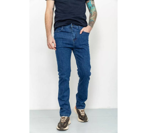 Джинси чоловічі демісезонні, колір синій, 190R501