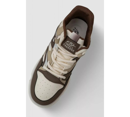 Кросівки чоловічі демісезонні, колір бежево-коричневий, 243RHK11