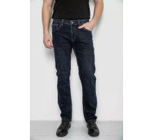 Джинси чоловічі демісезонні, колір темно-синій, 243R8136