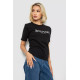 Женская футболка с принтом, цвет черный, 238R01640