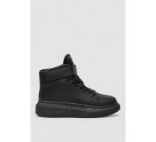 Кроссовки женские зимние на меху, цвет черный, 248RA2252