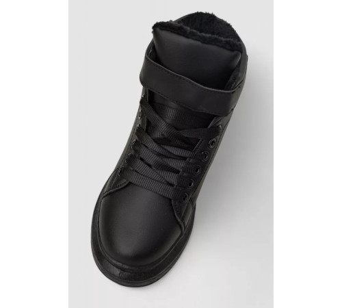 Кросівки жіночі зимові на хутрі, колір чорний, 248RA2252