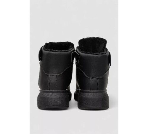 Кросівки жіночі зимові на хутрі, колір чорний, 248RA2252