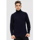 Гольф-свитер мужской, цвет темно-синий, 161R619