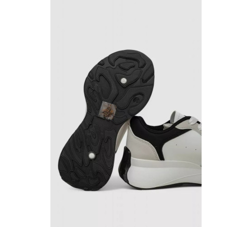 Кросівки жіночі, колір біло-чорний, 248RXM60-86-2