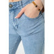Джинси жіночі стрейч, колір блакитний, 129R2350
