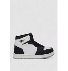 Кросівки чоловічі зимові на хутрі, колір біло-чорний, 248RH1010