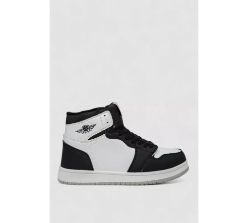 Кроссовки мужские зимние на меху, цвет бело-черный, 248RH1010