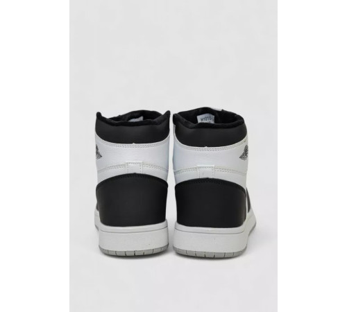 Кроссовки мужские зимние на меху, цвет бело-черный, 248RH1010