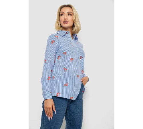 Сорочка жіноча 244R294, колір Синій