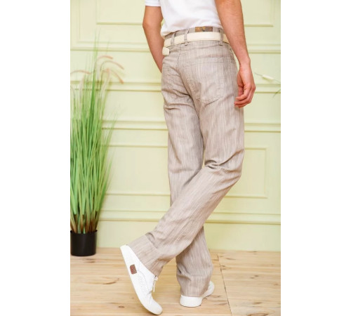 Чоловічі літні штани, бежевого кольору, 167R7049