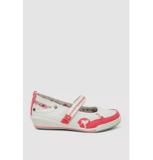 Балетки дитячі, колір молочно-кораловий, 243RC6511