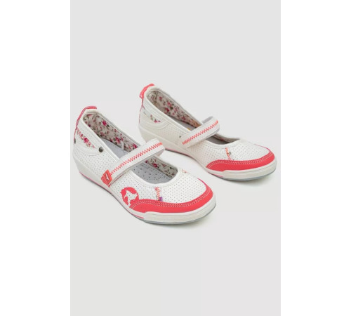 Балетки дитячі, колір молочно-кораловий, 243RC6511