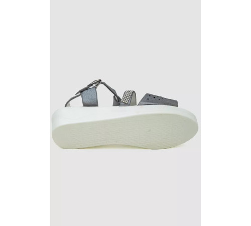 Босоножки детские 243RA6805-4, цвет Серебристый