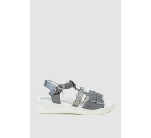 Босоножки детские 243RA6805-4, цвет Серебристый