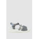 Босоножки детские 243RA6805-4, цвет Серебристый
