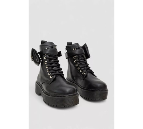 Черевики жіночі демісезонні, колір чорний, 243R2093