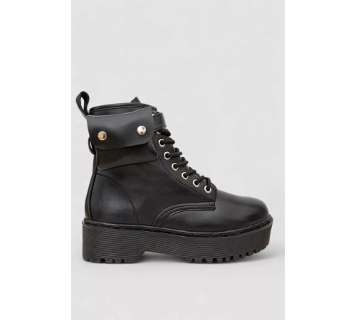 Черевики жіночі демісезонні, колір чорний, 243R2093