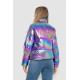 Куртка жіноча демісезонна плащівка, колір різноколір, 243R2022-6
