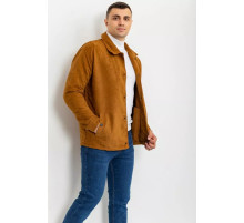 Ветровка мужская на кнопках, цвет горчичный, 131R3022.