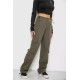 Штани карго жіночі, колір хакі, 238R5366