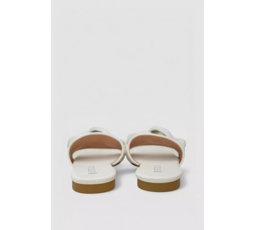 Шлепанцы женские, цвет белый, 248RL165