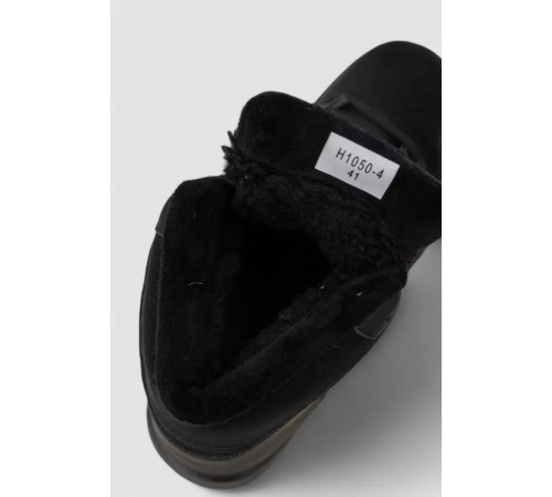 Кроссовки мужские зимние на меху, цвет черный, 248RH1050-4