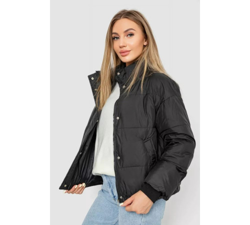Куртка женская, цвет черный, 244R888